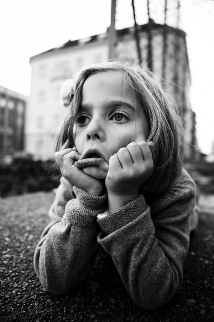 Girl doing face palm