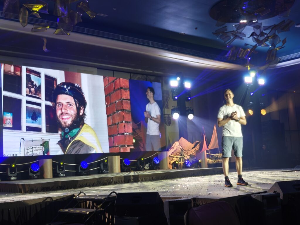 Rob Lilwall was the motivational speaker at the BDO IBG Conference 2026